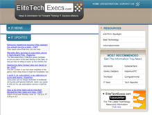 Tablet Screenshot of elitetechexecs.com
